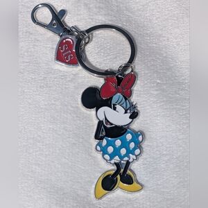 Minnie Mouse Keychain with Sis Heart Charm